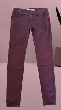 Rubberband Stretch Purple Skinny Jeans Size 29